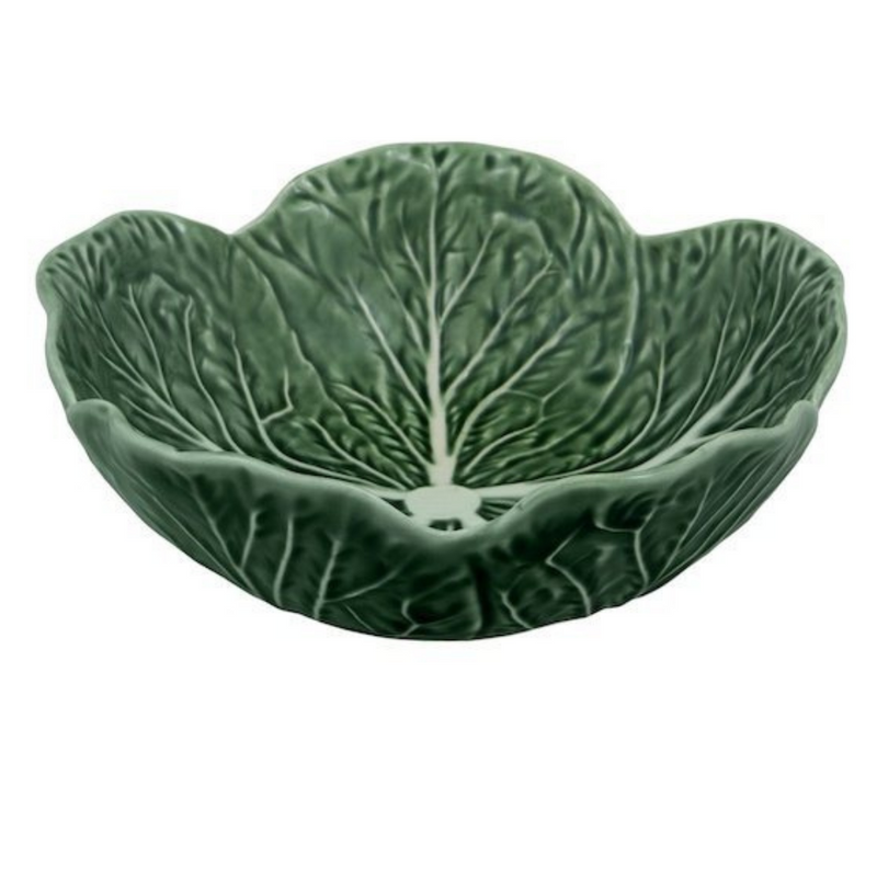 Bordallo Pinheiro Cabbage Green Cereal Bowl (Set of 4) - The Mayfair Hall
