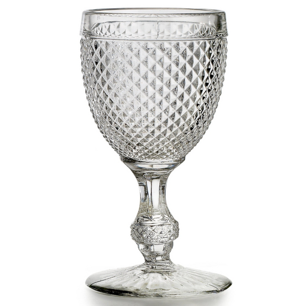 Vista Alegre Bicos Incolor Water Goblet (Set of 4) - The Mayfair Hall