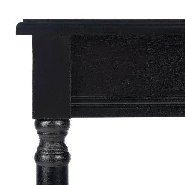 Tinsley Black Square Accent Table - The Mayfair Hall