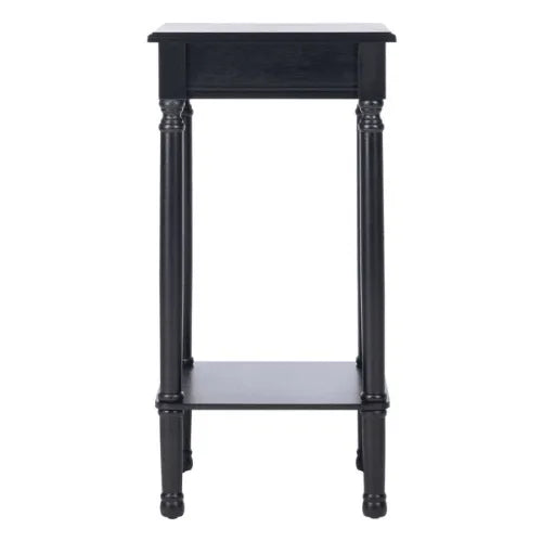 Tinsley Black Square Accent Table - The Mayfair Hall