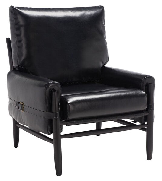 Black Mid Century Arm Chair - The Mayfair Hall