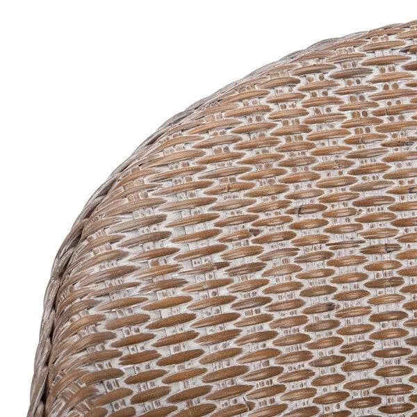 Safavieh Antonia Grey-White Wash Rattan Accent Chair
