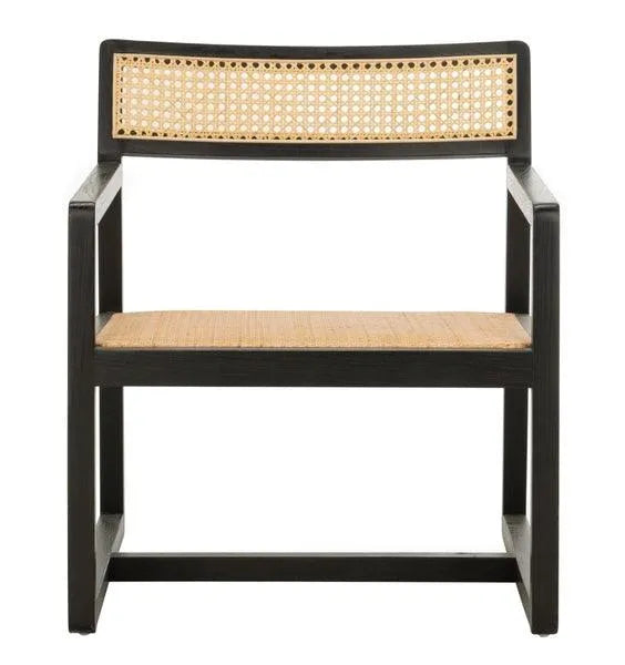 Safavieh Lula Cane Black Accent Chair