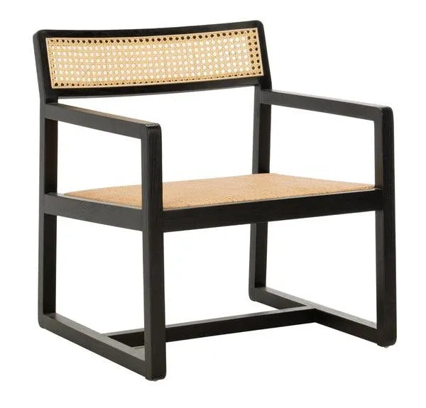 Safavieh Lula Cane Black Accent Chair