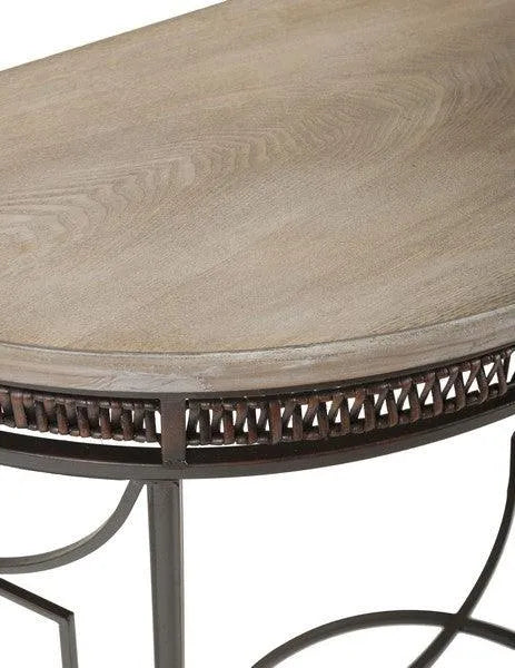 Copper-Red Maple Console Table - The Mayfair Hall