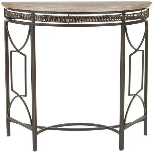 Rosalie Classic Antique Copper Console Table - The Mayfair Hall