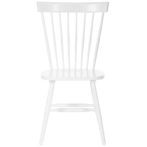 Parker White Spindle Dining Chair (Set of 2) - The Mayfair Hall