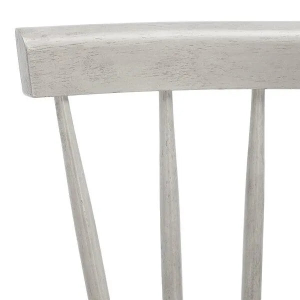 Grey Wood Counter Stool - The Mayfair Hall