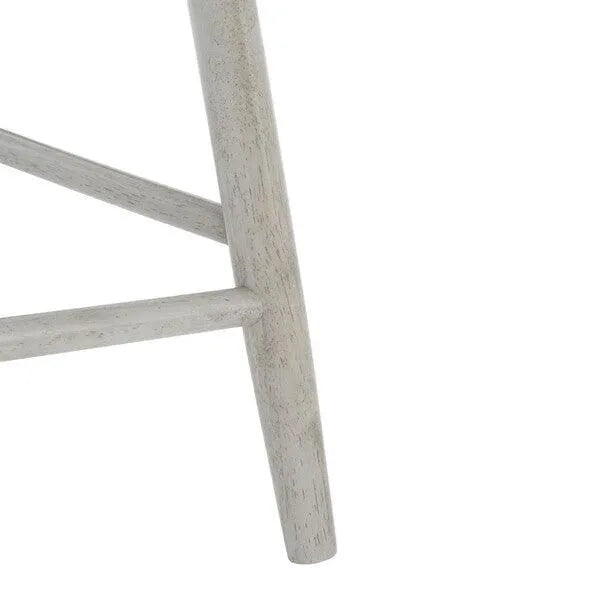 Grey Wood Counter Stool - The Mayfair Hall