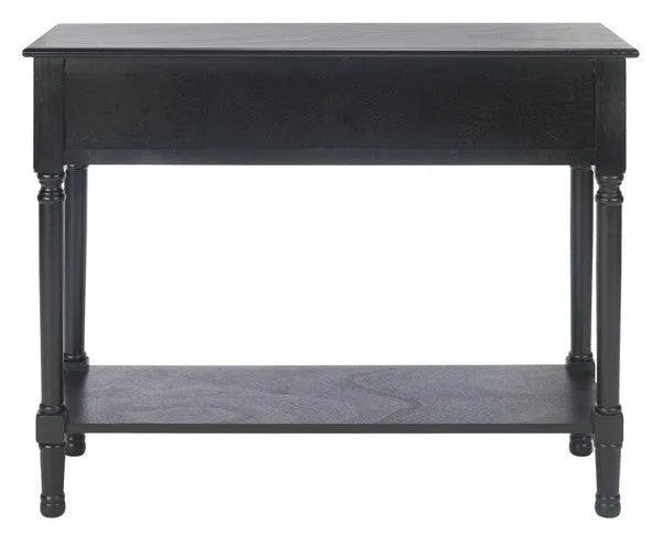 Haines Black Console Table - The Mayfair Hall