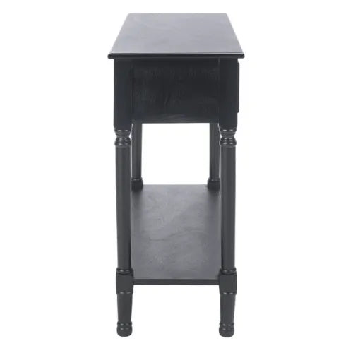 Haines Black Console Table - The Mayfair Hall