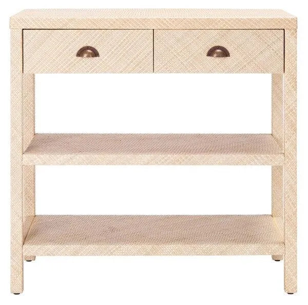 Safavieh Apis Natural-Gold Raffia Console Table