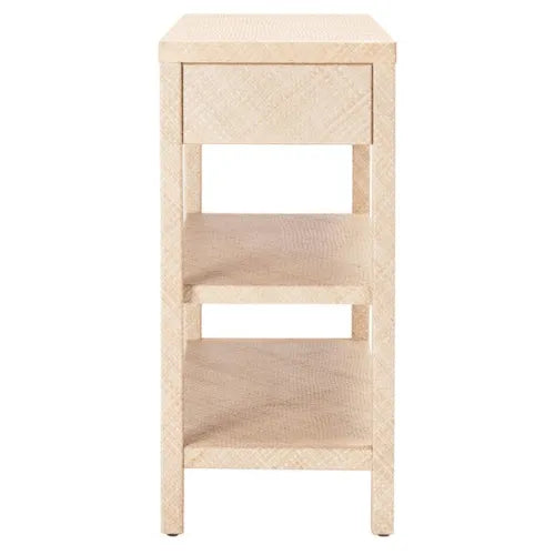 Safavieh Apis Natural-Gold Raffia Console Table