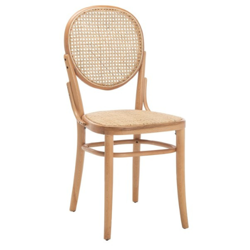 Sonia Natural Cane Dining Chair (Set of 2) - The Mayfair Hall