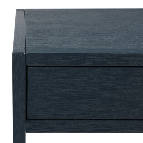 2 Drawer Desk in Navy Finish - The Mayfair Hall