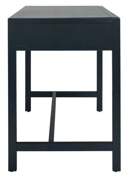 2 Drawer Desk in Navy Finish - The Mayfair Hall