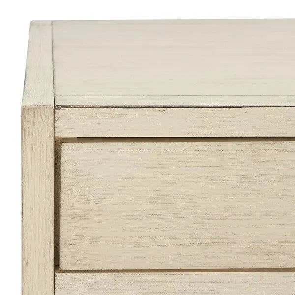 2 Drawer Desk in Antique White - The Mayfair Hall