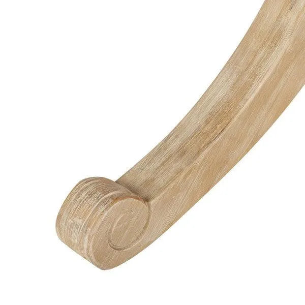 Rustic Natural Drop Leaf Dining Table - The Mayfair Hall