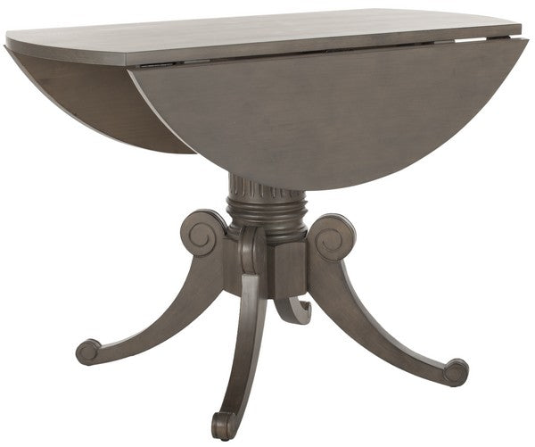 Forest Grey Wash Drop Leaf Dining Table - The Mayfair Hall