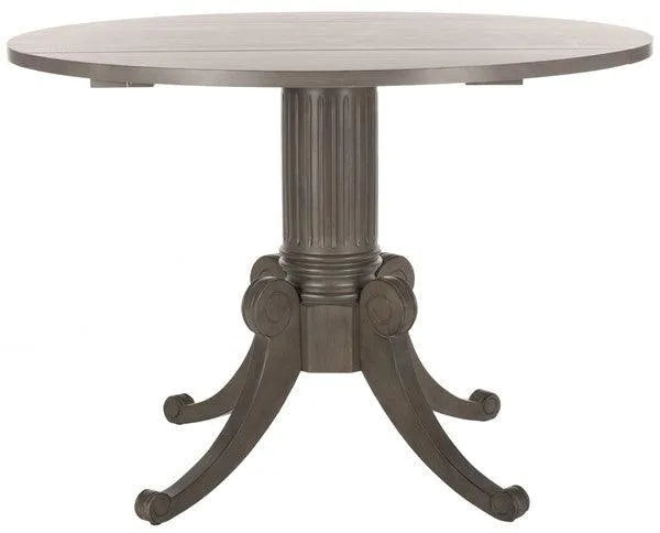 Forest Grey Wash Drop Leaf Dining Table - The Mayfair Hall