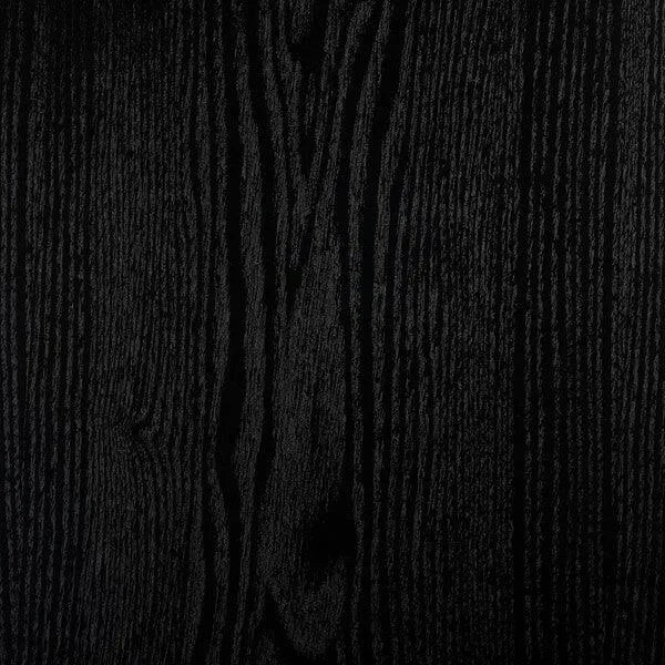Sleek Black Cane Dining Table - The Mayfair Hall