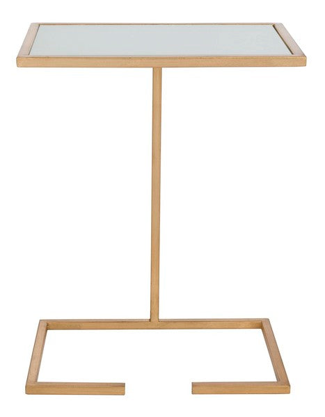 Neil Gold Leaf Chic Accent Table - The Mayfair Hall