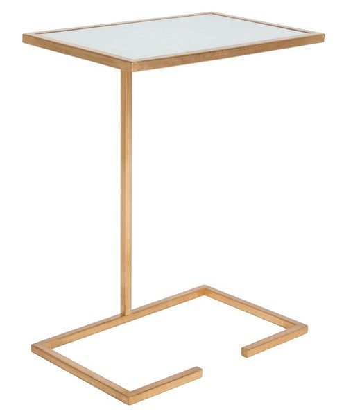 Neil Gold Leaf Chic Accent Table - The Mayfair Hall