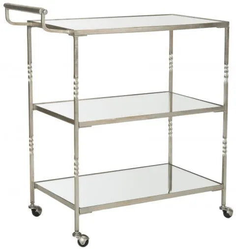 Silver Bar Cart - The Mayfair Hall
