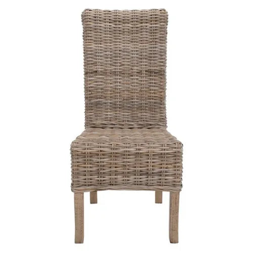 Quaker Natural Rattan Side Chair (Set of 2) - The Mayfair Hall