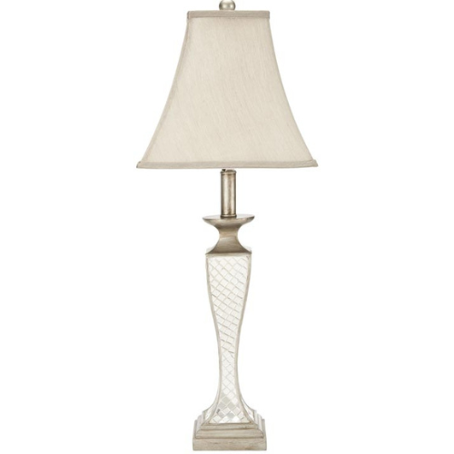 Kailey Silver Lattice Table Lamp (Set of 2) - The Mayfair Hall