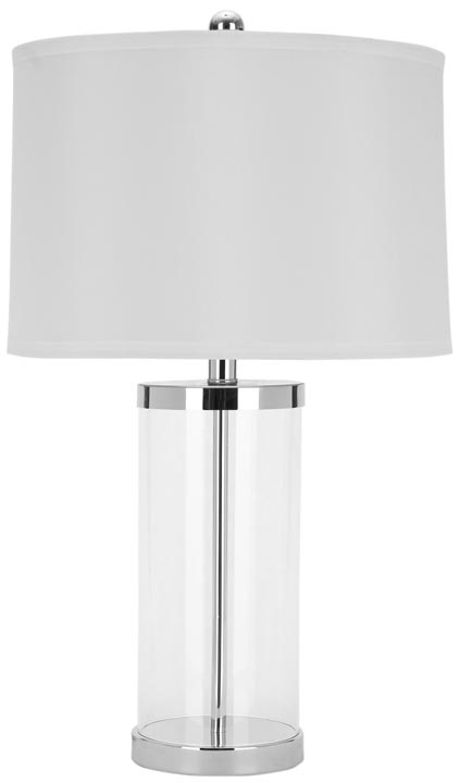 Jeanie Glass Cylinder Table Lamp (Set of 2) - The Mayfair Hall