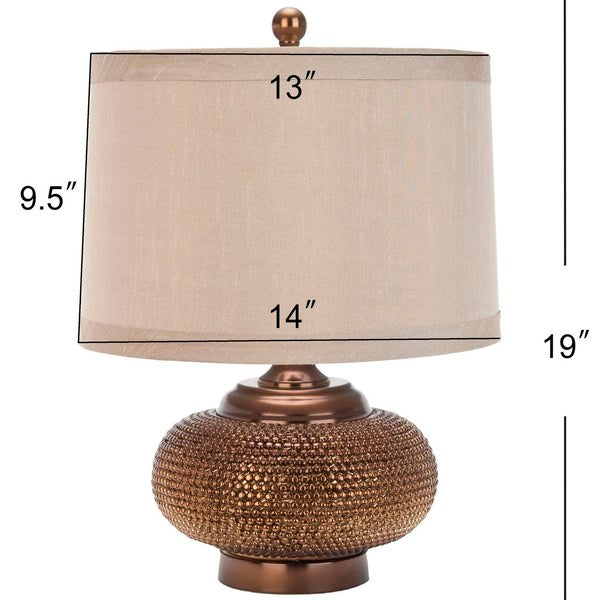 Alexis Copper Bead Table Lamp (Set of 2) - The Mayfair Hall