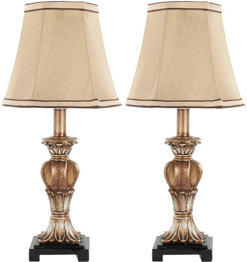 Gabriella Beige Mini Urn Table Lamp (Set of 2) - The Mayfair Hall