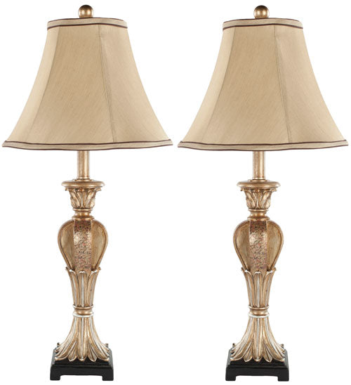 25-INCH H GOLD URN LAMP (SET OF 2) - The Mayfair Hall