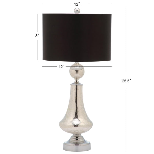 Mercury Crackle Glass Table Lamp (Set of 2) - The Mayfair Hall