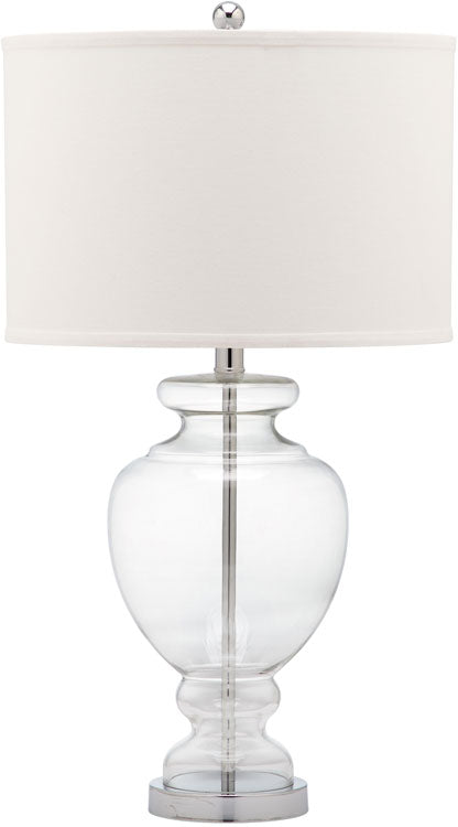 27-INCH H CLEAR GLASS TABLE LAMP (SET OF 2) - The Mayfair Hall