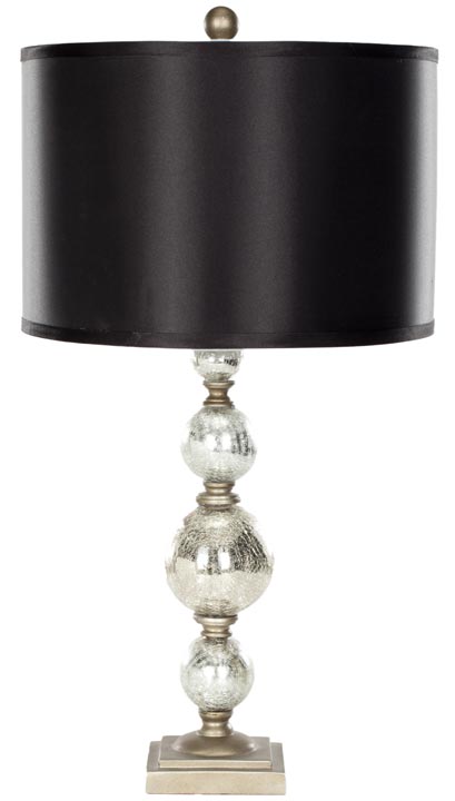 27-INCH H MERCURY GLASS TABLE LAMP (SET OF 2) - The Mayfair Hall