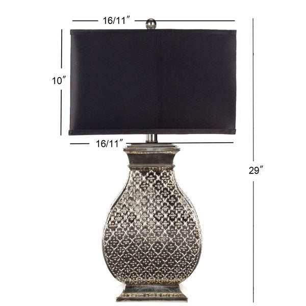 29-INCH H SILVER TABLE LAMP - The Mayfair Hall