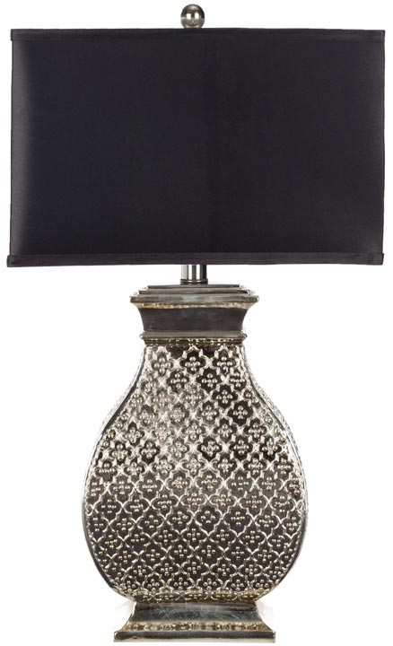 29-INCH H SILVER TABLE LAMP - The Mayfair Hall