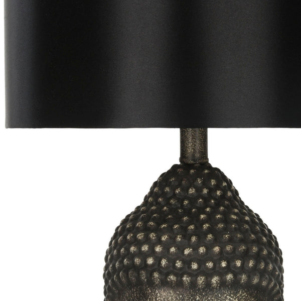 25-INCH H GOLD-BLACK BUDDHA TABLE LAMP (SET OF 2) - The Mayfair Hall