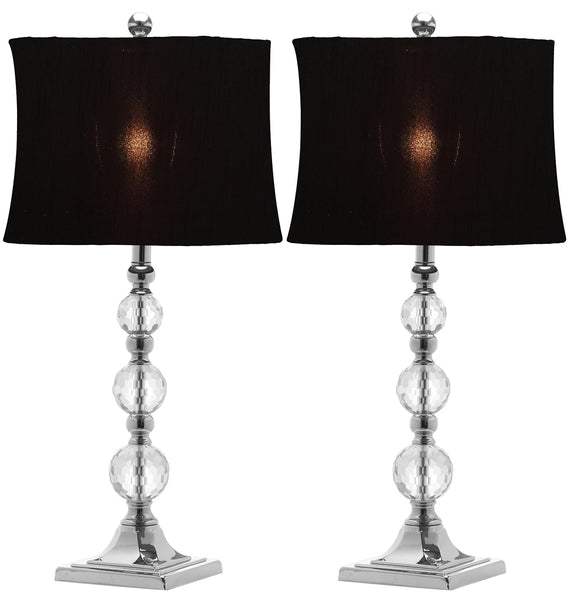 Maeve Crystal Ball Table Lamp (Set o 2) - The Mayfair Hall
