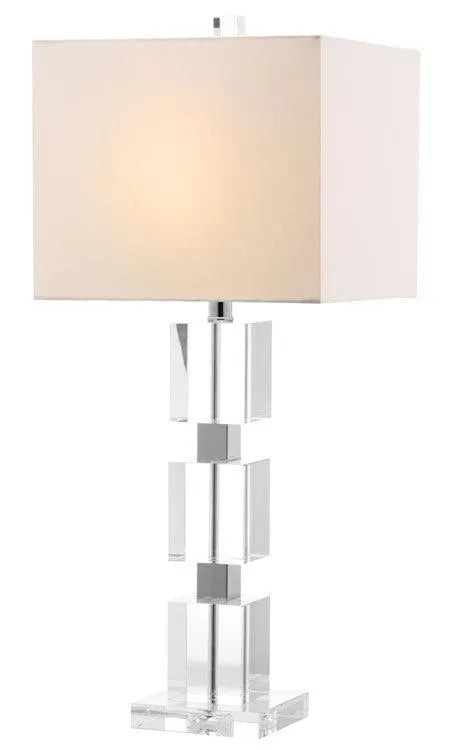 28-INCH H PALACE CRYSTAL CUBE LAMP - The Mayfair Hall