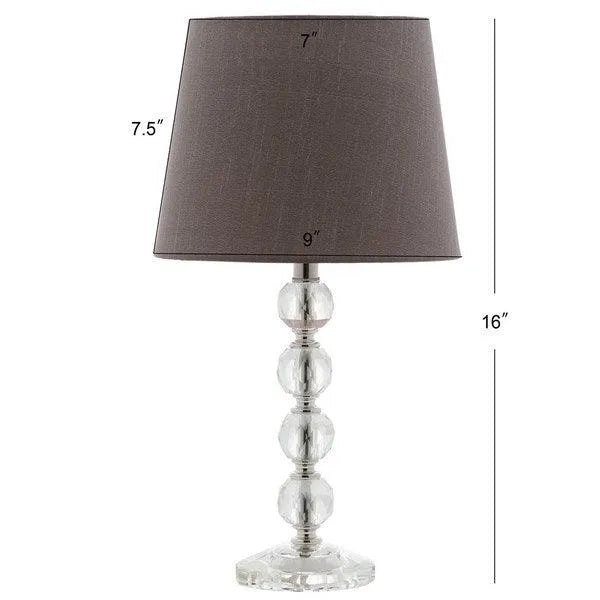 Nola Stacked Crystal Ball Table Lamp (Set of 2) - The Mayfair Hall