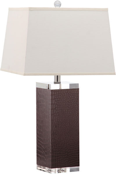 Deco Leather Table Lamp (Set of 2) - The Mayfair Hall
