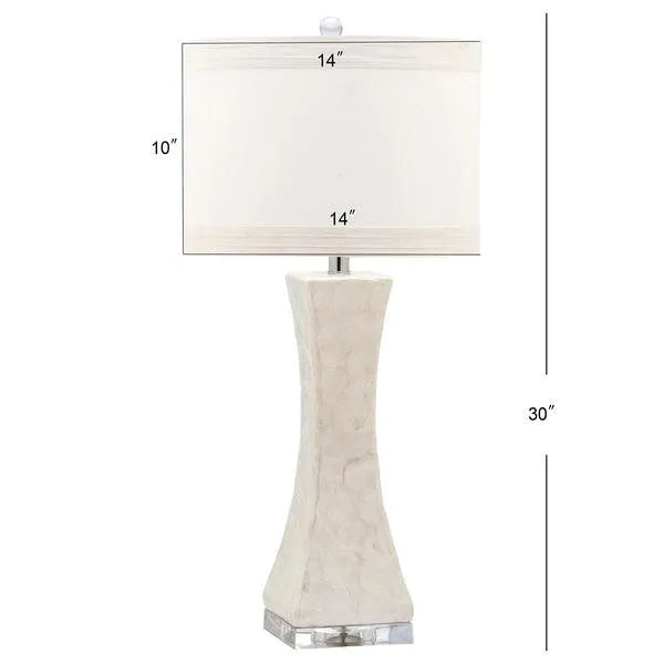 Shelley Mother of Pearl Table Lamp (Set of 2) - The Mayfair Hall