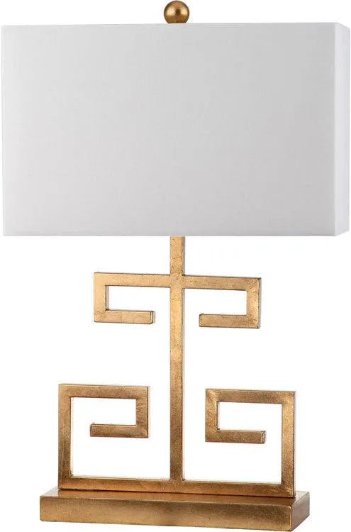 Greek Key Gold Table Lamp (Set of 2) - The Mayfair Hall