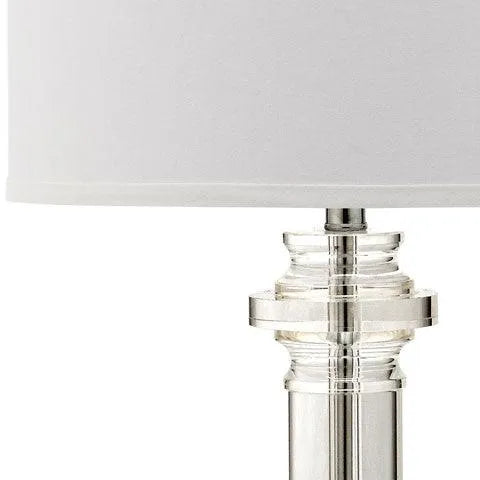 Nina Crystal Column Table Lamp - The Mayfair Hall