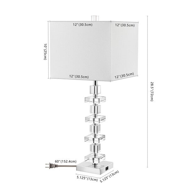 Deco Crystal Table Lamp (Set of 2) - The Mayfair Hall
