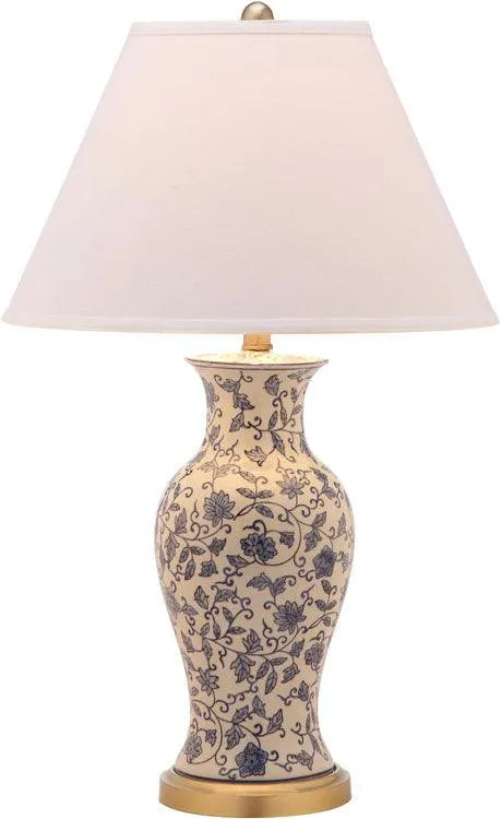 Beijing Chinoiserie Floral Urn Table Lamp (Set of 2) - The Mayfair Hall