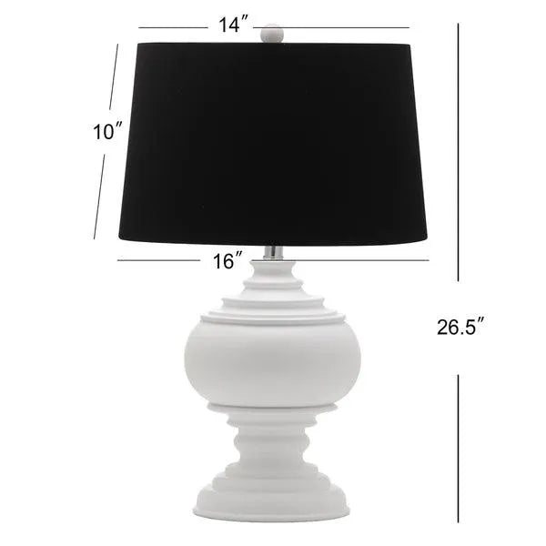 26.5 INC H BLACK SHADE TABLE LAMP - The Mayfair Hall